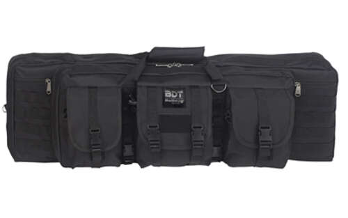 Soft Gun Cases Bulldog Cases Deluxe Double Rifle BULLDOG DLX 36" DBL TACT RIFLE BLACK • Model: Deluxe Double Rifle